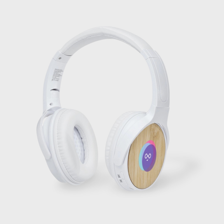 Bamboe bluetooth hoofdtelefoons