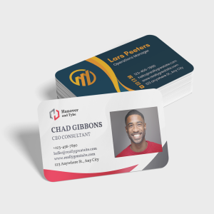 Plastic visitekaartjes