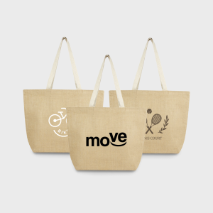 Jute draagtas, 300 g/m²