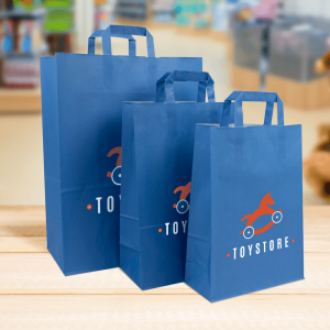 Papieren tassen plat hengsel