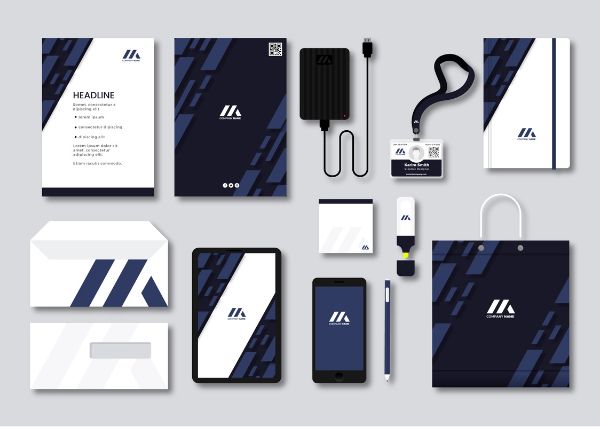 mockup huisstijl drukwerk