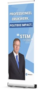Roll-Up Banners voor Verkiezingen
