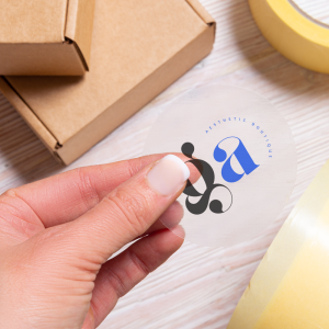 Transparante stickers